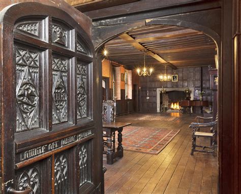 16th century tudor interior.